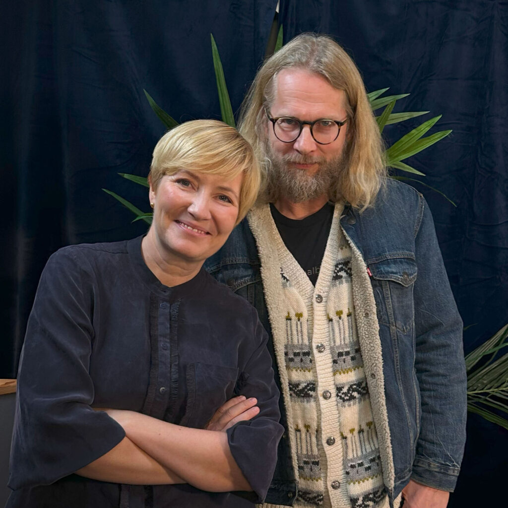 Foto av Åshild Mathisen og Aslak Sira Myhre.